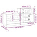 Pantofar, alb extralucios, 100x42x60 cm, lemn prelucrat - WALTI WALTI