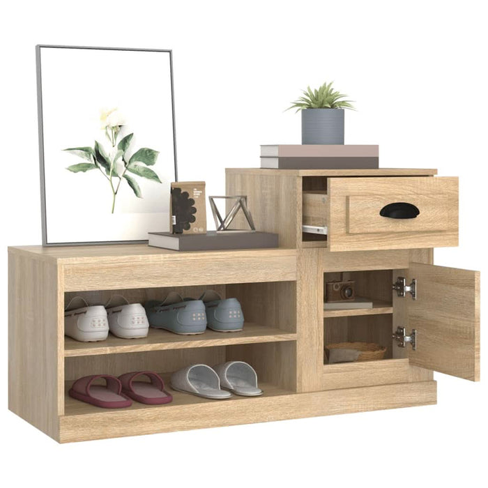 Pantofar, stejar sonoma, 100x42x60 cm, lemn prelucrat - WALTI WALTI
