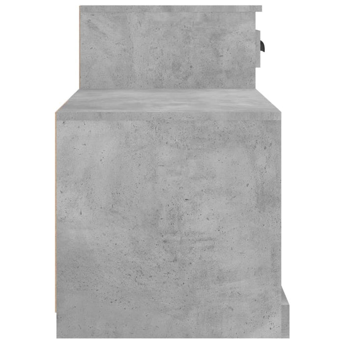 Pantofar, gri beton, 100x42x60 cm, lemn prelucrat - WALTI WALTI