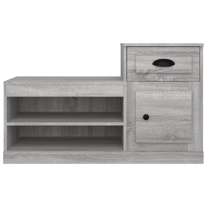 Pantofar, gri sonoma, 100x42x60 cm, lemn prelucrat - WALTI WALTI