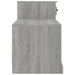 Pantofar, gri sonoma, 100x42x60 cm, lemn prelucrat - WALTI WALTI