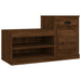 Pantofar, stejar maro, 100x42x60 cm, lemn prelucrat - WALTI WALTI