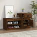 Pantofar, stejar maro, 100x42x60 cm, lemn prelucrat - WALTI WALTI