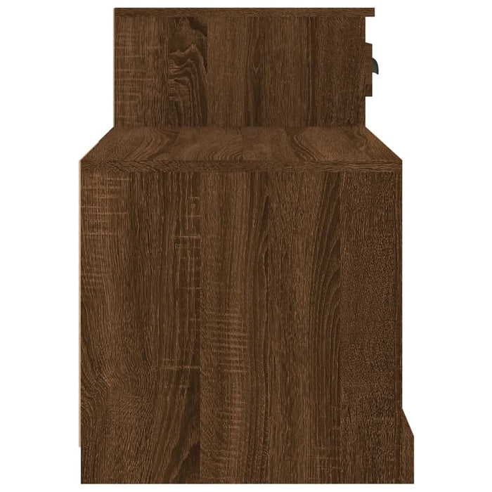 Pantofar, stejar maro, 100x42x60 cm, lemn prelucrat - WALTI WALTI