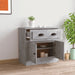 Servantă, gri beton, 70x35,5x67,5 cm, lemn prelucrat - WALTI WALTI
