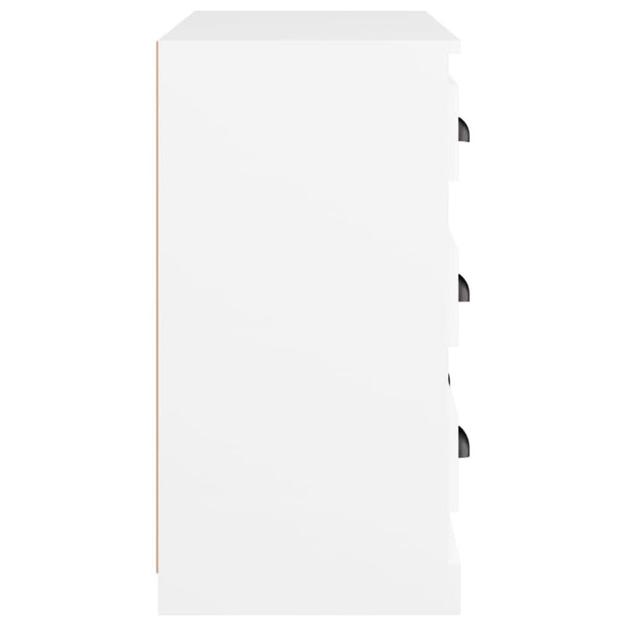 Servantă, alb, 70x35,5x67,5 cm, lemn prelucrat - WALTI WALTI