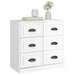 Servantă, alb extralucios, 70x35,5x67,5 cm, lemn prelucrat - WALTI WALTI