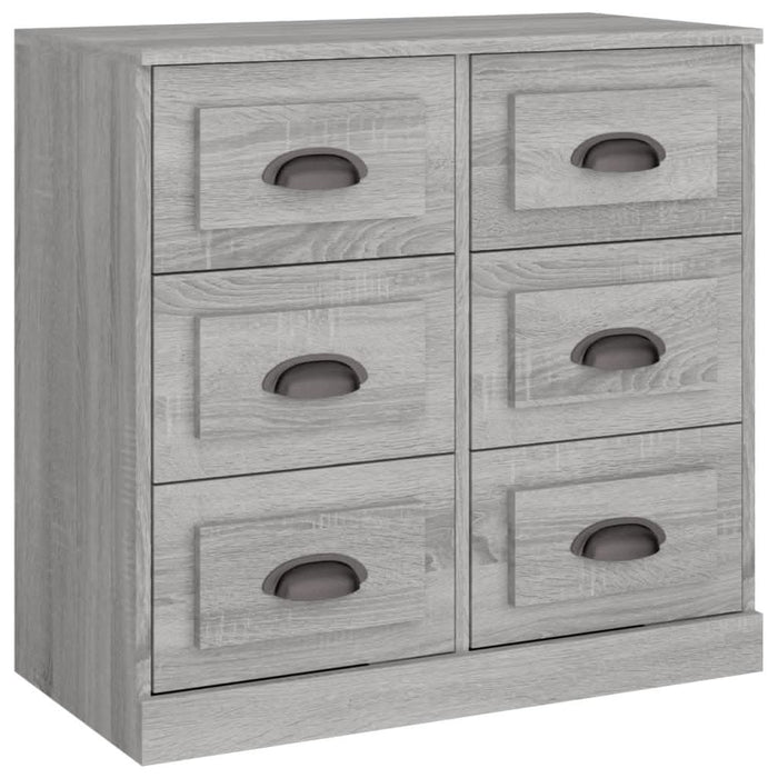 Servantă, gri sonoma, 70x35,5x67,5 cm, lemn prelucrat - WALTI WALTI