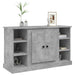 Servantă, gri beton, 100x35,5x60 cm, lemn prelucrat - WALTI WALTI