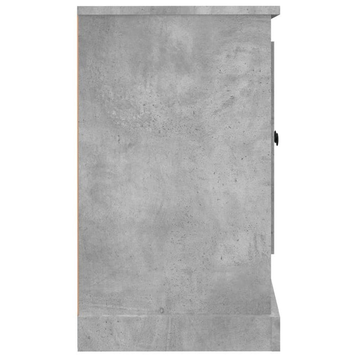 Servantă, gri beton, 100x35,5x60 cm, lemn prelucrat - WALTI WALTI