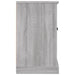 Servantă, gri sonoma, 100x35,5x60 cm, lemn compozit - WALTI WALTI