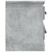 Comodă TV, gri beton, 100x35,5x45 cm, lemn prelucrat - WALTI WALTI