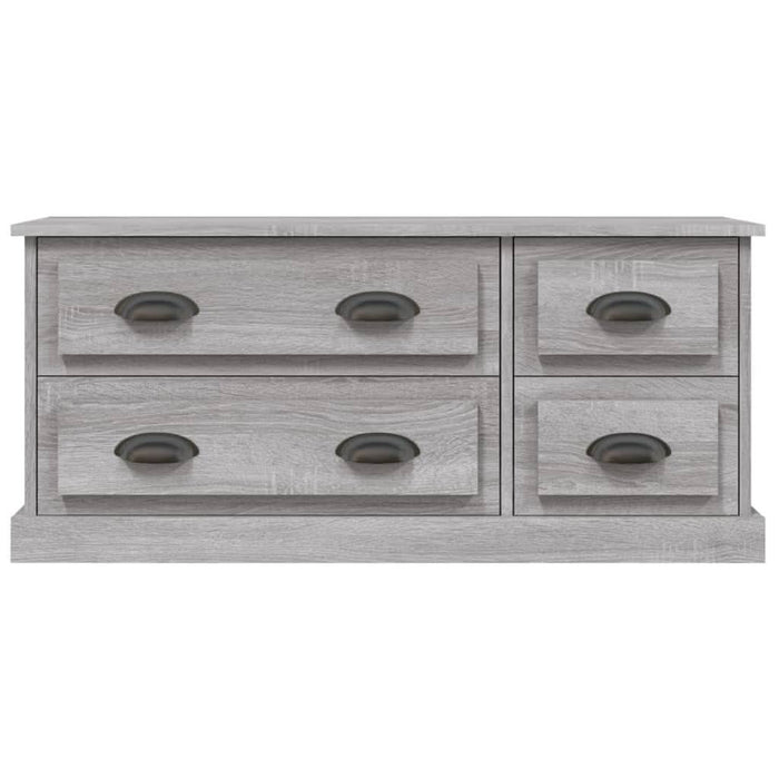 Comodă TV, gri sonoma, 100x35,5x45 cm, lemn prelucrat - WALTI WALTI