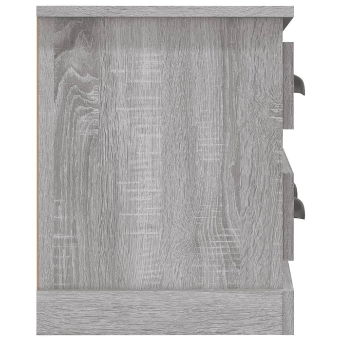 Comodă TV, gri sonoma, 100x35,5x45 cm, lemn prelucrat - WALTI WALTI