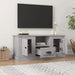 Comodă TV, gri sonoma, 100x35,5x45 cm, lemn prelucrat - WALTI WALTI