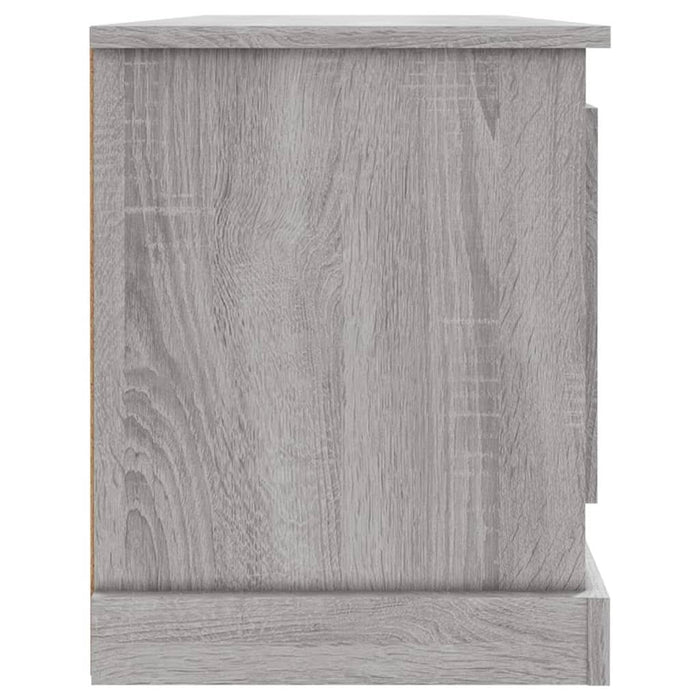 Comodă TV, gri sonoma, 100x35,5x45 cm, lemn prelucrat - WALTI WALTI
