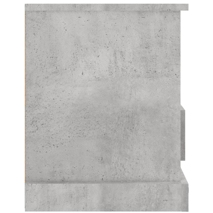 Comodă TV, gri beton, 93x35,5x45 cm, lemn prelucrat - WALTI WALTI