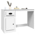 Birou cu sertar, alb, 115x50x75 cm, lemn prelucrat - WALTI WALTI