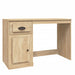 Birou cu sertar, stejar sonoma, 115x50x75 cm, lemn prelucrat - WALTI WALTI