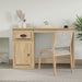 Birou cu sertar, stejar sonoma, 115x50x75 cm, lemn prelucrat - WALTI WALTI