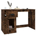 Birou cu sertar, stejar fumuriu, 115x50x75 cm, lemn prelucrat - WALTI WALTI