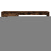 Birou cu sertar, stejar fumuriu, 115x50x75 cm, lemn prelucrat - WALTI WALTI