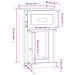 Dulap lateral cu sertar, gri beton, 40x50x75 cm lemn prelucrat - WALTI WALTI