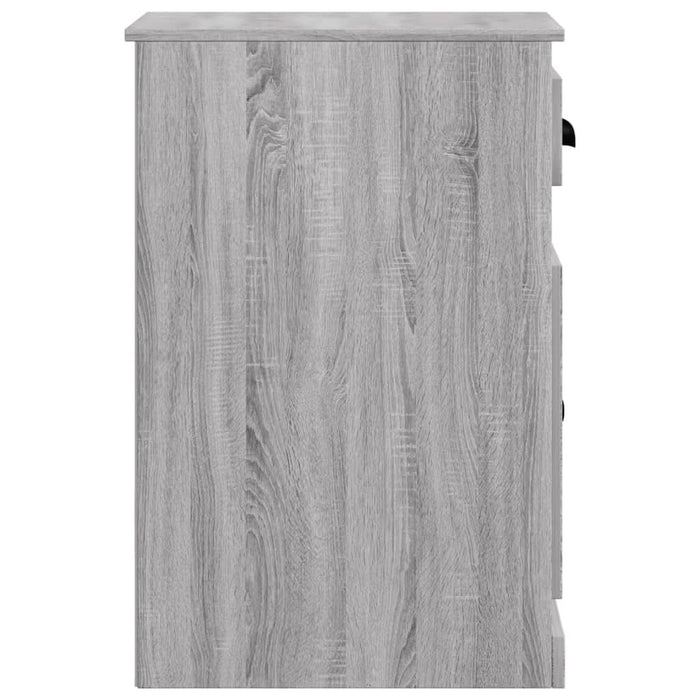 Dulap lateral, sertar, gri sonoma, 40x50x75 cm, lemn prelucrat - WALTI WALTI