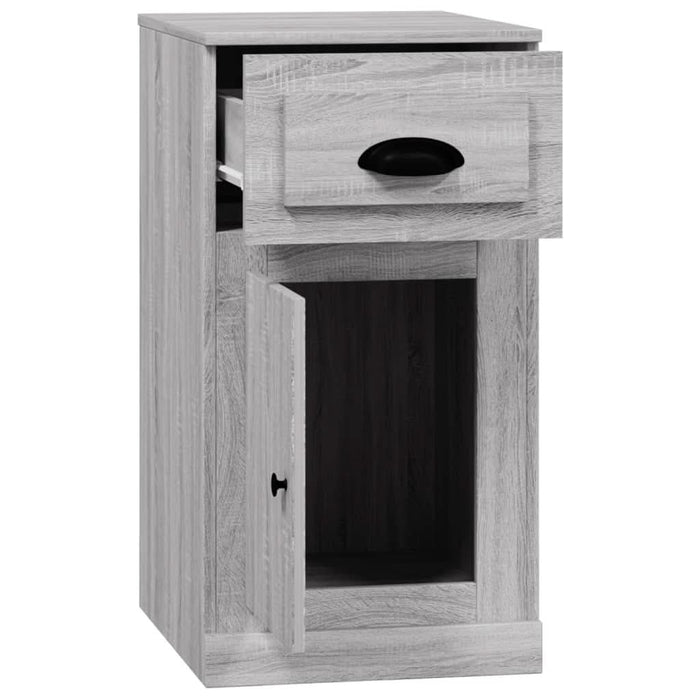 Dulap lateral, sertar, gri sonoma, 40x50x75 cm, lemn prelucrat - WALTI WALTI
