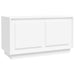 Dulap TV, alb, 80x35x45 cm, lemn prelucrat - WALTI WALTI