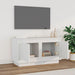 Dulap TV, alb, 80x35x45 cm, lemn prelucrat - WALTI WALTI
