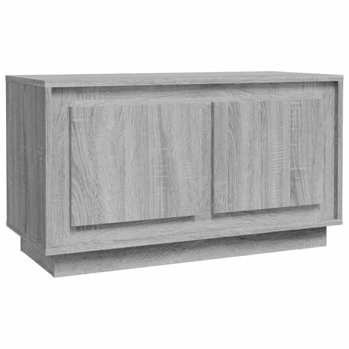Comodă TV, gri sonoma, 80x35x45 cm, lemn prelucrat - WALTI WALTI