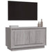 Comodă TV, gri sonoma, 80x35x45 cm, lemn prelucrat - WALTI WALTI
