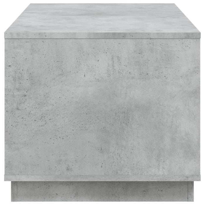 Măsuță de cafea, gri beton, 102x50x44 cm, lemn prelucrat - WALTI WALTI