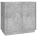 Servantă, gri beton, 80x34x75 cm, lemn prelucrat - WALTI WALTI