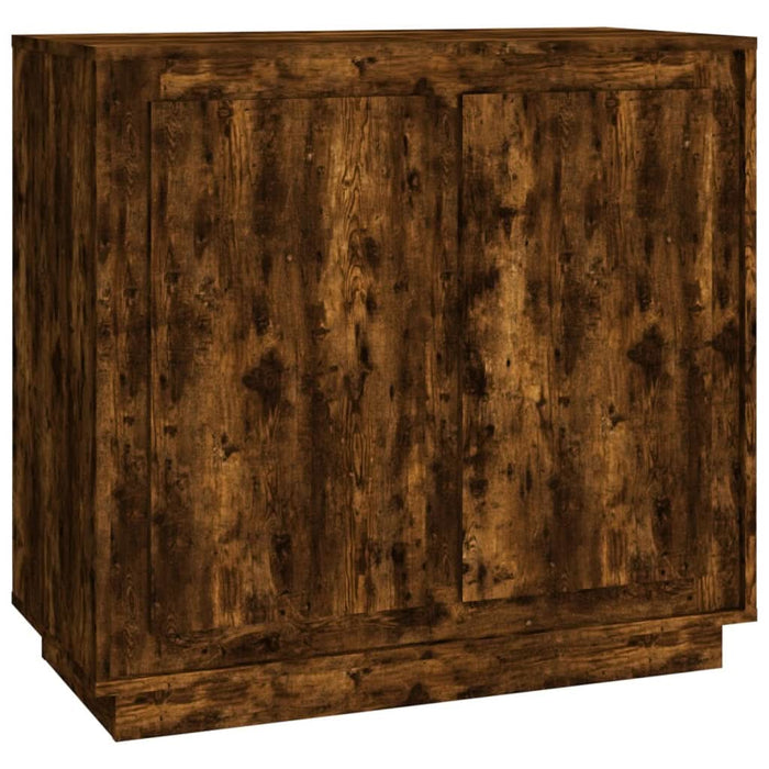 Servantă, stejar fumuriu, 80x34x75 cm, lemn compozit - WALTI WALTI