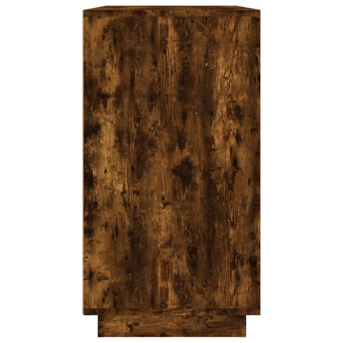 Servantă, stejar fumuriu, 80x34x75 cm, lemn compozit - WALTI WALTI