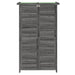 Magazie de unelte pentru grădină gri 83x57x140cm lemn masiv pin - WALTI WALTI