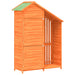 Magazie de unelte de grădină maro 120x53,5x170cm lemn masiv pin - WALTI WALTI