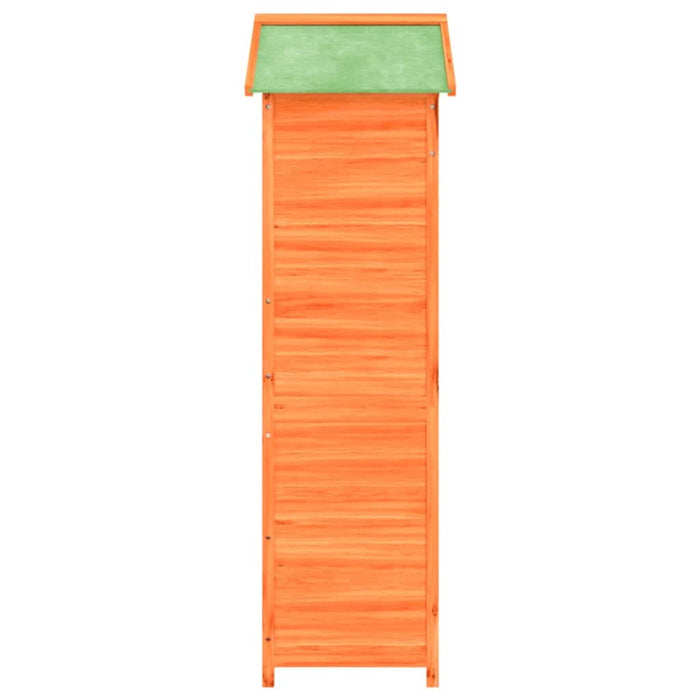 Magazie de unelte de grădină maro 120x53,5x170cm lemn masiv pin - WALTI WALTI