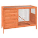 Cușcă pentru iepuri maro 103x44x69,5 cm lemn masiv de pin - WALTI WALTI