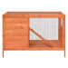 Cușcă pentru iepuri maro 103x44x69,5 cm lemn masiv de pin - WALTI WALTI