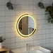 Oglindă de baie cu LED, 50 cm, rotundă - WALTI WALTI