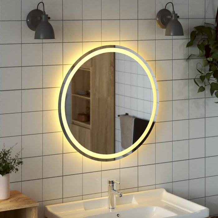 Oglindă de baie cu LED, 70 cm, rotundă - WALTI WALTI