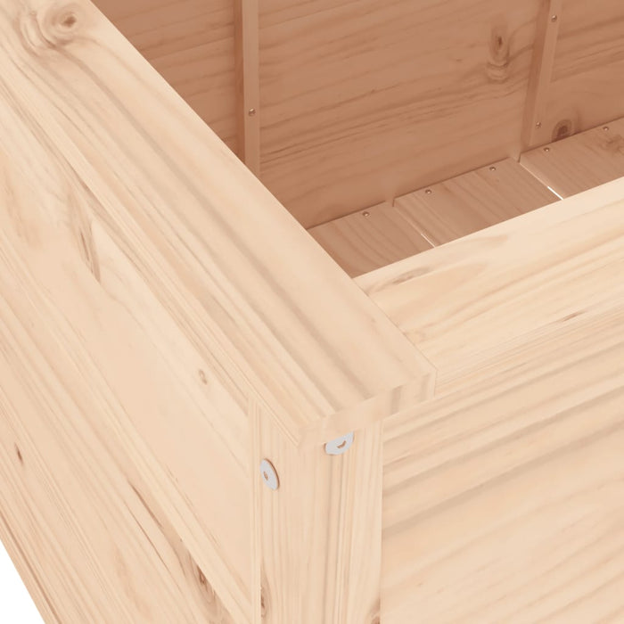 Strat înălțat de grădină, 119,5x82,5x78 cm, lemn masiv de pin - WALTI WALTI