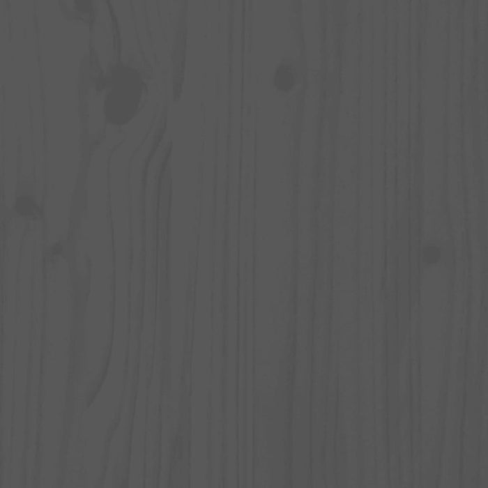 Strat înălțat de grădină, gri, 119,5x82,5x78 cm, lemn masiv pin - WALTI WALTI