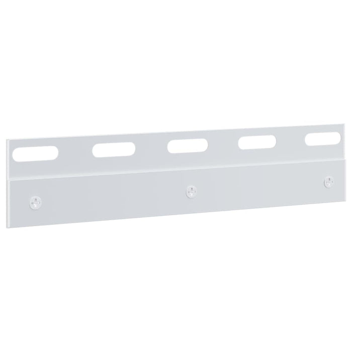 Plăci de conectare, 6 buc., argintiu, 20 cm, oțel inoxidabil - WALTI WALTI