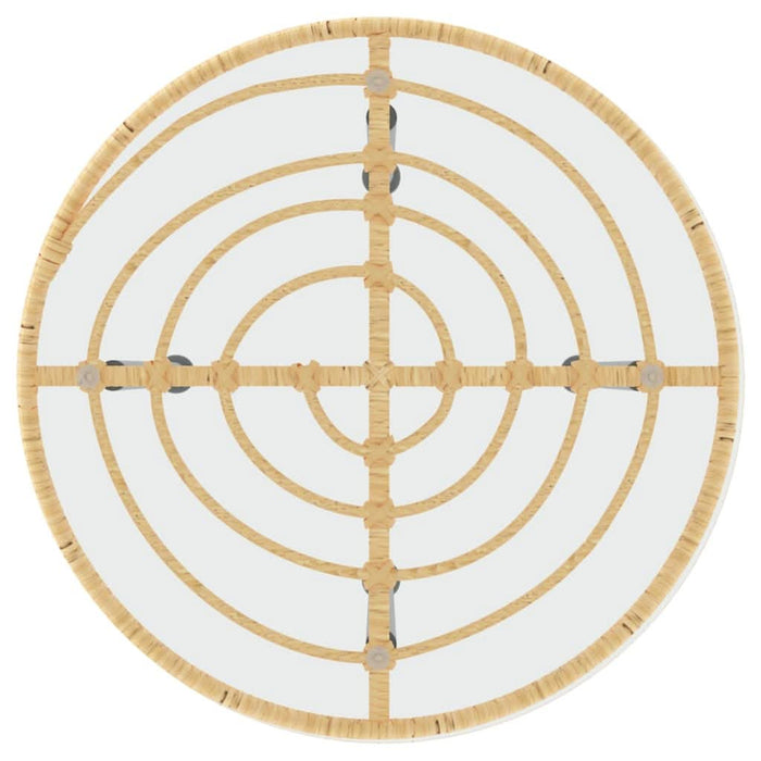 Set mobilier de grădină, 3 piese, poliratan - WALTI WALTI