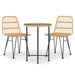 Set mobilier de grădină, 3 piese, poliratan - WALTI WALTI