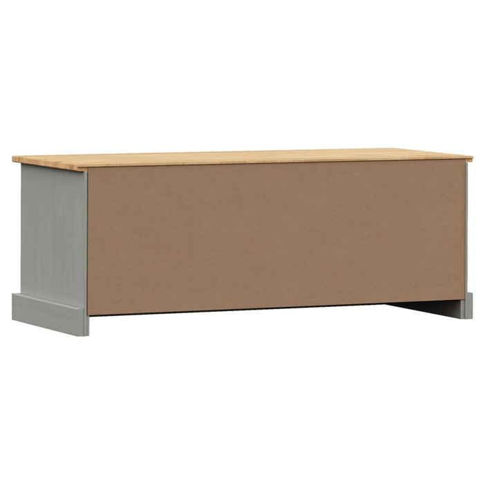 Comodă TV VIGO, gri, 106x40x40 cm, lemn masiv de pin - WALTI WALTI